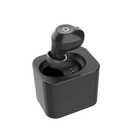 Un singur ajutor auditiv Black Digital Audiere Amplificator pentru Seniori pentru a asista audiere 2 canale Double Earsbud pentru dreapta sau stânga ureche utilizare 3 moduri
