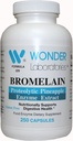 Wonder Labs Bromelain 2000 150mg, Extract de enzime  Proteolitice de Ananas, suporta nutritional sanatatea digestiva - 250 capsule