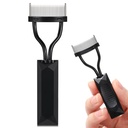 Geană Comb Separator, Arc Proiectat Lash Definitorul Comb Machiaj Mascara Comb Aplicator cu capac, Eye Cosmetic Brush Tool (Negru)