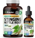 BIO KRAUTTER Stinging Nettle 250 Capsule & Stinging Nettle Tincture 2 Fl. Oz.