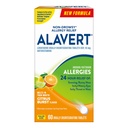 Alavert Alergia 24 Ore Relief, Citrus Burst Flavor, oral dezintegrare Alergice comprimate, non-drowsy Antihistamina, Loratadină 10mg, 60 Conte