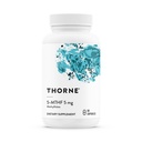 THORNE - 5-MTHF - Methylfolat (Active B9 Folate) Supliment - Sustine sanatatea cardiovasculara, Dezvoltarea fetala, sanatatea nervoasa, Methylation & Homocisteine Levels* - 60 Servings - 5-MTHF 5mg