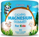 Infuzii calma Gume de magneziu pentru copii 90 conte - sănătos musculare suport de energie osoasă moale și delicios Vegan prietenos & non-GMO