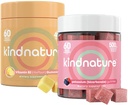 natura natura vitamina B2 Riboflavin 400mg & Gume de potasiu pentru adulți și copii - Supliment de potasiu 500mg & Riboflavin 400mg Gume masticabile