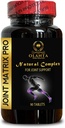 Complex mixt Matrix PRO - sulfat de glucosamină msm, supliment comun de suport cu Chondroitin pentru mâini, spate, genunchi şi sănătate comună - 1 flacon