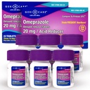 GeriCare Omeprazole comprimate cu eliberare întârziată 20 mg Pastile de reducere a acidului gastric pentru 24 de ore Arsuri la stomac - Reflux acid Medicina pentru tratarea frecventelor comprimate cu arsuri în capul pieptului - anti- acid 42 Număraţi (2 ambalaj)