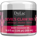 Dulàc - Gheara diavolului 98% Cream Putere maxima 16.9 Fl Oz, Articulatie Naturala si Muscle Relaxer Cream pentru Recurgerea musculare si dureri articulare, imbogatit cu mentol pentru efect rece