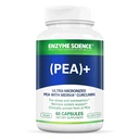 Enzyme Science Pea + Curcumin Turmeric Suplimentul pentru suport fiziologic ajută la susținerea sistemelor nervoase, imune și musculare - 60 capsule
