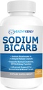 Bicarbonat de sodiu 650 mg Capsulele au întârziat eliberarea pentru susţinerea funcţiei renale normale şi a suplimentului pentru sănătatea rinichilor. Bicarbonat de sodiu conceput pentru suport renal, Relief acid, Alcalinitate 120 pastile