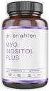 Dr. Brighten Myoinozitol Plus - Doctor Formulated Ratio of Myo- and D-Chiro-Inositol to Support POSS Simptome, Hormone Echilibrul, Healthy Function ovariane, and Regular Menstrual Cycles