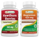 Best Naturals Hawthorn Berry 565 mg & Magneziu Glicinate 425 mg