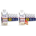 Asigurați-vă că Max Proteine Nutriție Shake cu 30g Proteina, 1g Zahăr, Shake de proteine ridicate, Peach Creamy și Cherry Cheesecake Variety Pack, 11 fl oz, Pachet de 12