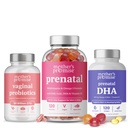 Probiotice vaginale ale mamei + DHA prenatală și vitamine prenatale Gumies Bundle