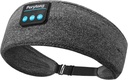 Perytong Casca de somn wireless, Muffs urechi reglabile pentru dormit, Bluetooth Headband cu difuzori subțire, Căști de somn pentru antrenament, Yoga, Călătorie, Cadou pentru femei și bărbați