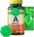 Vitamina A Supliment 2400 mcg, 250 Softgels cu Bundle Exclusive Vitamine & Minerale - A la Z - Ghid mai bun Ligth &Spring