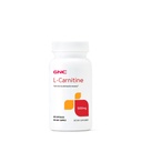 GNC L-Carnitina 500mg, ajută la metabolizarea acidului gras lant lung, 60 capsule