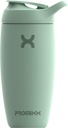 Promix Pursuit Shaker Sticla izolat din oțel inoxidabil de apă și Shaker Cup, 18oz, Seagrass Green