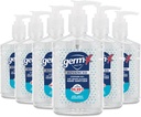 Germ-X Advanced Hand Sanitizer, Non-Drying Clear Gel, Instant and No Rinse Formula, Back to School Province College, Pump Bottle, 8 Fl Oz (Pachet de 6)