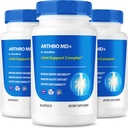 (3 ambalaj) Capsule Artro MD+, Suport comun Artro MD oficial, Toate Formula Naturală pentru a sprijini flexibilitate și mobilitate, pastile premium pentru articulații sănătoase, Artro M D Review (180 capsule)