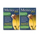 Wellgenix Menocet Plus Menopauza suport - All-in-One Menopauza Supliment - Daily Relief Feminine Care - Hot Flashes, Night Sweats, Mood Swings & Iritabilitate - 30 comprimate (Pachet de 2)