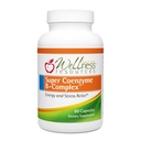 Wellness Resurse Super Coenzime B Complex - 90 Capsule - Vitamina B12, Vitamina B Complex pentru cresterea parului, Suport suprarenal & Stres Ajutor - metilat B12, Folate, Biotina, Riboflavina, Tiamină