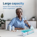 Extra Large Pill Organizator 2 ori pe zi 