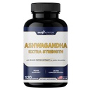 Gade Nutrition Ashwagandha Suplimente - Extra Putere, ashwagandha capsule de pulbere cu Pepper negru, Natural Mood, Focus, și supliment de sprijin energetic, 120 Capsule Veggie, Statele Unite ale Americii Made