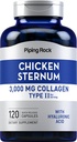 Piping Rock Chicken Sternum Tip II Colagen Supliment 