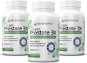 Tera Herbs Super Prostata 3X - Controlul vezicii urinare, Echilibrul hormonal & Suport pentru Prostate mărite & Urinare frecventă - Suplimente prostate pentru bărbați w/Beta Sitosterol nu a văzut Palmetto (3 ambalaj)