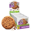 Lenny & Larry's The Complete Cookie, Oatmeal Raisin, 16g Plant Proteine, Vegan, Non-GMO, 4 Ounce (Pachetul de 12)