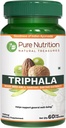 Pure Nutritie Triphala Extract 700mg - 60 Caps (Extract Equiv. la 1900 mg Triphala Fruit Powder) Non-October Once Daily 