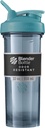 BlenderBottle Shaker Sticle Pro Series Perfect pentru Shake-uri de proteine și antrenament pre, 32-Ounce, Cerulean Blue