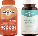 Bundle de o zi Multivitamine pentru femei 200 Conte și o zi supliment cognitiv, 30 capsule