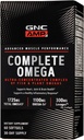GNC AMP Complet Omega, Suporturi Inima, comun, Brain Health, 60 Conte