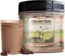 TruHeight Proteine Shake (Chocolate Milk Flavor, Plant) Natural de creștere și dezvoltare Pulbere de proteine pentru copii și adolescenți - Băuturi câștig în greutate, Endorsed by Pediatricians, Picky Eater Vitamina, Vârste 5+
