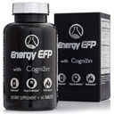 Energie EFP Brain Booster - 60Ct Nootrop Suplimente de energie pentru Focus & Rezistenta cu Citicolina, Vitamina B, Ashwagandha, L-Theanine, Ginseng