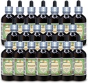 Motherwort (Leonurus Cardiaca) Glicerit, Extract lichid organic uscat de plante aromatice fără alcool (Brand Name: HerbalTerra, Proudly Made in USA) 20x4 fl.oz (20x120 ml)