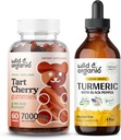 Gume de cireşe şi tinctură cu cireşe sălbatice şi organice 4 fl oz