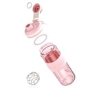 Sticla Shaker - 650ml/23oz, Durabile & Leak-Proof, Perfect pentru Shake-uri proteine super-cremy fitness - roz