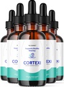 LIVORKA Cortexi picături orale de băut - Formula pentru sănătatea urechii, suport auditiv - Cutie cu 5 flacoane (150 zile de aprovizionare)