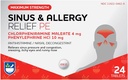 Rit Ajutor Sinus & Alergie Relief PE Tablete, Putere maximă - 24 Conte de antihistaminică şi decongestionant 
