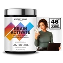 Whitney Johns - Brain Booster Supliment, Nootrop Focus, Creier Suplimente pentru Memorie & Focus, Reduce Ceața Creierului cu Acționare rapidă Unique MCT C8 - Zero Zahăr & Cafeina, 2 Tuburi