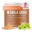 Amla Powder Superfood Supliment cu Spice dovleac, 20x Ultra concentrat Amla, Made with Scorțișoară, Ghimbir, Nucșoară, Cuișoare, Allspice, Cardamom, Indian Agrișe, Spice dovleac, 90 Servings