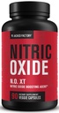 Fabrica Jacked N.O. XT Suplimente oxid nitric pentru bărbați w/Nitrosigină L Arginina L Supliment citrulline pentru pompe musculare și vascularitate - Pre Workout Oxid de azot Booster și musculare constructor - 90 Capace