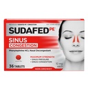 Comprimatele de eliberare a sinusurilor, concentraţia maximă, non-drowsy 10 mg Fenilephrine HCI decongestionante pentru presiune sinusală şi congestie nazală, datorită alergiilor reci, 36