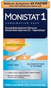 Monistat 1 zi Tratamentul infectiei cu dungi pentru femei, 1 Miconazol Ovule Inserare & Monistat extern Anti- Itch Cream Bundle