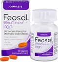 Caplete de fier Feosol Bifera Complet 30 ea (Pachet de 5)