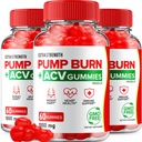 Pompa Burn Keto ACV Gummies - Keto Pump Burn Gummies Recenzii, Pump Burn Keto + ACV Gumies pentru managementul greutății B12 Burn Pump Advanced 1000mg Formula (3 ambalaj - 180 Gume)