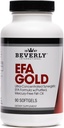Beverly International EFA Gold, 90 Softgel Capsules. Omega-3s EPA și DHA + Omega 6&9 Acidi grași. Combinație de pește, semințe de in și ulei de porumb.