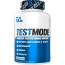 Evlution Nutrition TestMode - Suport complet testosteron - Supliment testosteron pentru barbati - Suporturi pentru barbati Sanatate & Vitalitate - Performanta, rezistenta si rezistenta - 50 Serviri - 100 Capsule vegetale